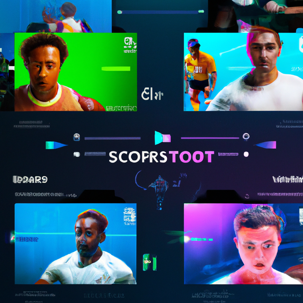 Collage of training clips and HUD overlays